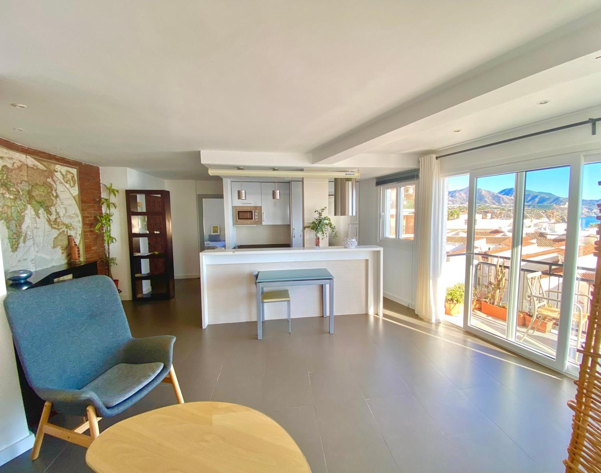 Modern Apartment Stunning Sea Views And Pool Nerja Dış mekan fotoğraf