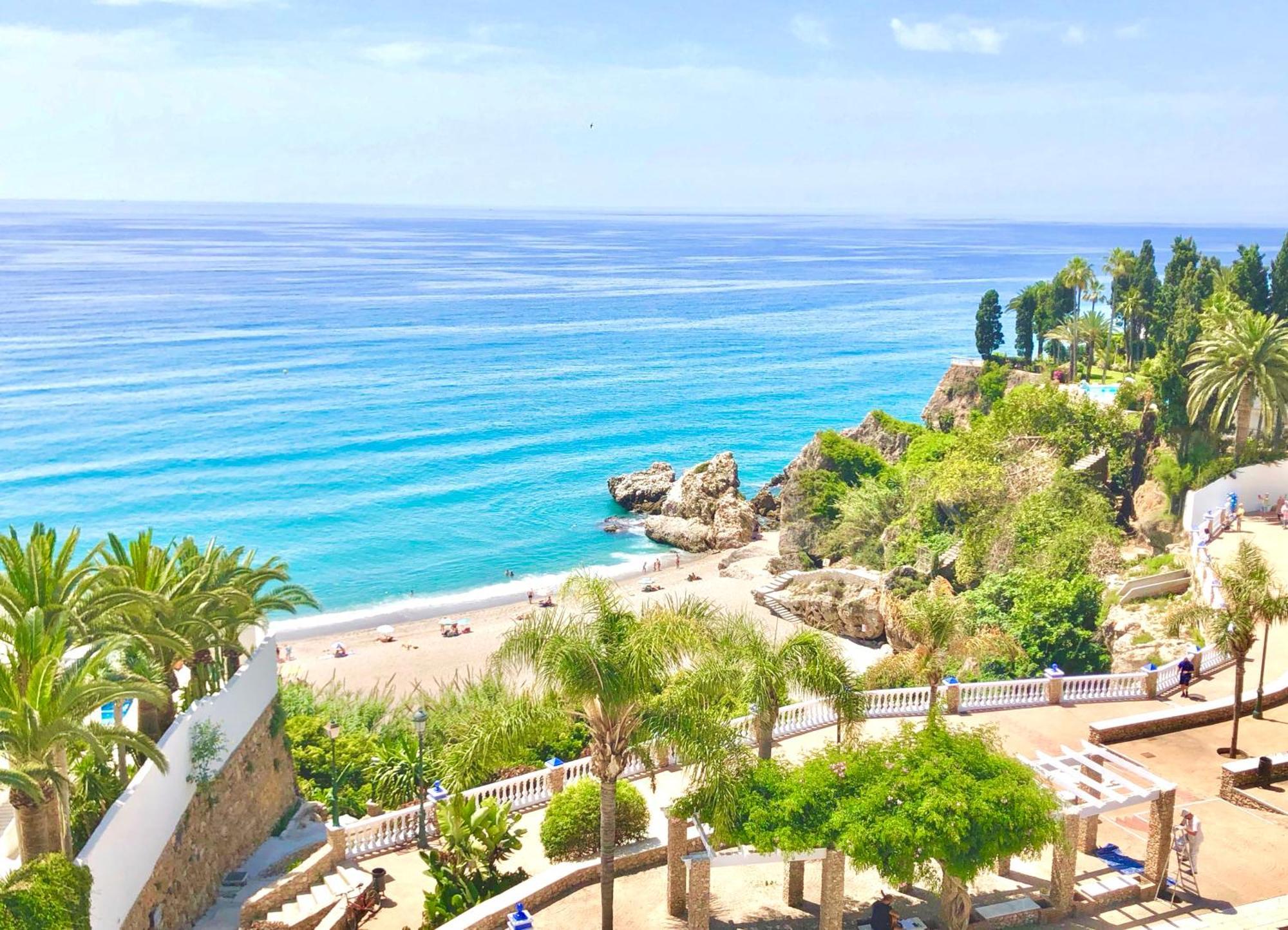 Modern Apartment Stunning Sea Views And Pool Nerja Dış mekan fotoğraf